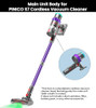 PINICO S7 SERIES CORDLESS VACUUM CLEANER WITH REPLACEABLE BODY AND HANDLE PURPLE