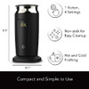 L'OR BARISTA FROTHER STEAMER HOT COLD FOAM MAKER WARMER 8.5OZ/250ML - BLACK