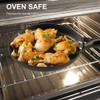 LAMFO Cast Iron Skillets, 8 Inch 10 Inch Non Stick Frying Pans - Black