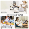 WISHACC BOOK STAND FOR READING IN BED BAMBOO LAPTOP STAND ADJUSTABLE - BAMBOO