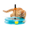 KITTY CITY SWAT TRACK CAT TOY FOR CAT AND KITTY 10.5"X12"X12" BLUE CM-0209-CS01