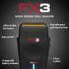 BABYLISSPRO FX3 PROFESSIONAL HIGH-SPEED FOIL SHAVER FXX3SB - BLACK