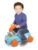 JAKKS PACIFIC THE BLUEY & BINGO KEEPY UPPY RIDE INFANTS INSTALL - BLUE/ORANGE New