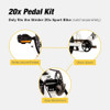 STRIDER 20X SPORT PEDAL KIT TRANSFORM 20X BALANCE BIKE - AGES 8+ - BLACK