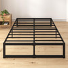 Zinus ABEL 14 Inch Platform Bed Frame Steel Slat Support OLB-QLSP-14KS - Black