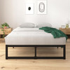 Zinus ABEL 14 Inch Platform Bed Frame Steel Slat Support OLB-QLSP-14KS - Black