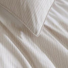 CALVIN KLEIN - KING DUVET COVER, PERCLOE SOFT COTTON - IKAT PINSTRIPE New
