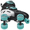 ROLLER DERBY YOUTH ADJUSTABLE ROLLER SKATES 4 WHEELS - YOUTH Y3-6 - BLUE/BLACK