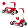 Toddler Scooter or Ride On Baby Toys, Radio Flyer Scoot 2 Scooter, 1-4 Years Old