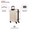 SWISSGEAR 8020 ECLIPSE HARDSIDE LUGGAGE SPINNER WHEELS CHECKED-MEDIUM 24-INCH New
