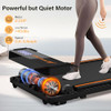 ACTFLAME WALKING PAD WITH INCLINE PORTABLE TREADMILL 2.5HP TM-500 - BLACK/ORANGE ACTFLAME WALKING PAD WITH INCLINE PORTABLE TREADMILL 2.5HP TM-500 - BLACK/ORANGE