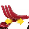 RADIO FLYER FOLD 2 GO TRIKE BUCKET STEEL FRAME PLASTIC PEDALS AGES 1.5-3 - RED New