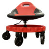 TRAXION 2-700R 2-700 PROGEAR MOBILE ROLLING GEAR RACE SEAT WITH TRAY - RED