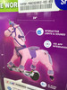 POWER PONY RIDING TOY PRINCESS ZUME V2: STEEL RIDE-ON ANIMAL 8 MPH - PINK New