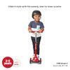 Flyer Glider Jr., Radio Flyer Lean to Steer Toddler Scooter, 2-5 Years, Red