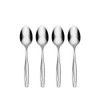 ONEIDA CAMLYNN SET OF 4 TEASPOONS - SILVER