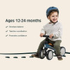 Retrospec Cricket Baby Walker 4-Wheel Balance Bike for Ages 12-24 Months