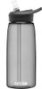 CAMELBAK EDDY+ BITE VALVE STRAW TRITAN RENEW WATER BOTTLE 33.8z CHARCOAL