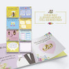 UNCONDITIONAL ROSIE UNIQUE FIRST WEDDING ANNIVERSARY MEMORY BOOK WHITE/GREEN