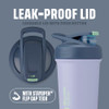 BLENDERBOTTLE STRADA SLEEK SHAKER CUP 25-OUNCE - VIOLET New