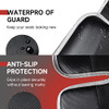 TAPHA CAR SEAT PROTECTOR FOR CHILD CAR SEAT, NON-SLIP WATERPROOF - BLACK