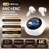 GENERIC ANC TOUCHSCREEN ACTIVE NOISE CANCELLING EARBUDS - WHITE