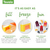 TOVOLO SILICONE CLASSIC POPSICLE MOLDS WITH TRAY (SUN RAY) - ICE POP MOLDS