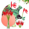Giegxin 10 Pieces Bird of Paradise Artificial Plant 22" Flowers - Red Giegxin 10 Pieces Bird of Paradise Artificial Plant 22" Flowers - Red