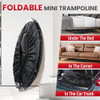 ANWICK Trampoline Portable Fitnes Foldable Rebounder 40" Max Load 330lbs - Red ANWICK Trampoline Portable Fitnes Foldable Rebounder 40" Max Load 330lbs - Red