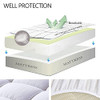 EASELAND Queen Size Mattress Pad Pillow Top Mattress Cover Quilted Fitted