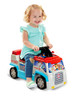 PAW PATROL PUSH RIDE-ON, PLAYS THEME SONG - INCLUDES CHASE & MARSHALL SCULPTED New