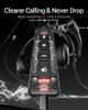 AWATRUE EH05-U WIRED USB HEADSET NOISE CANCELLING MICROPHONE FOR PC LAPTOP BLACK