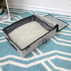 SPORT PET LARGE POP OPEN KENNEL PORTABLE CAT CAGE KENNEL CM-10033 - GRAY New