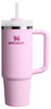 STANLEY QUENCHER H2.0 TUMBLER WITH HANDLE AND STRAW 30 OZ - CHERRY BLOSSOM
