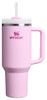 Stanley Quencher H2.0 Tumbler with Handle and Straw 40 oz Cherry Blossom