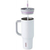 OWALA 40OZ STAINLESS STEEL, STRAW TUMBLER WITH HANDLE - POLAR BRRR New