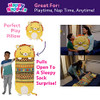 HAPPY NAPPERS PILLOW & SLEEPY SACK- COMFY, COZY, SACK W/ PILLOW- LION (MED) HAPPY NAPPERS PILLOW & SLEEPY SACK- COMFY, COZY, SACK W/ PILLOW- LION (MED)