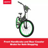 HUFFY DECAY KIDS' BIKE - 20" WHEELS - SINGLE-SPEED - BLACK/NEON GREEN New