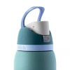 OWALA 40OZ FREESIP STAINLESS STEEL WATER BOTTLE - MISTY MEADOW