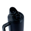 OWALA 40OZ FREESIP TUMBLER STAINLESS STEEL WATER BOTTLE - VERY VERY DARK