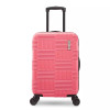 AMERICAN TOURISTER NXT CHECKERED HARDSIDE CARRY ON SPINNER 22 - FLAMINGO PINK