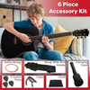HEY! PLAY! STORE 41IN ACOUSTIC GUITAR KIT HEY PLAY 80-TT0079 - BLACK