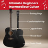 HEY! PLAY! STORE 41IN ACOUSTIC GUITAR KIT HEY PLAY 80-TT0079 - BLACK