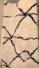 PROJECT 62 5'X7' GEOMETRIC DESIGN ANNENBERG EYELASH WOVEN AREA RUG - SHAG CREAM New