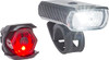 BELL LUMINA PREMIUM BICYCLE LIGHT SET 7142206 - Black New BELL LUMINA PREMIUM BICYCLE LIGHT SET 7142206 - Black New