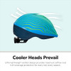 SW80644-2 SCHWINN CLASSIC TODDLER AND BABY BIKE HELMET DIAL FIT - BLUE/GREEN