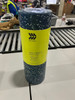 ALL IN MOTION HIGH DENSITY FOAM ROLLER 18" - MUSCLE PAIN RELIEF - DARK BLUE New