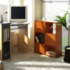 FURINNO PASIR 3-TIER SHELF WITH 3 DOOR/ROUND HANDLE LIGHT CHERRY - LIGHT CHERRY
