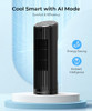 Abolee Tower Fan for Bedroom, 23ft/s Desk Fan with Remote, 70° Oscillating