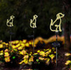 TOUCH OF ECO SOLAR LED NEON DOG STAKE LIGHT - WARM WHITE
